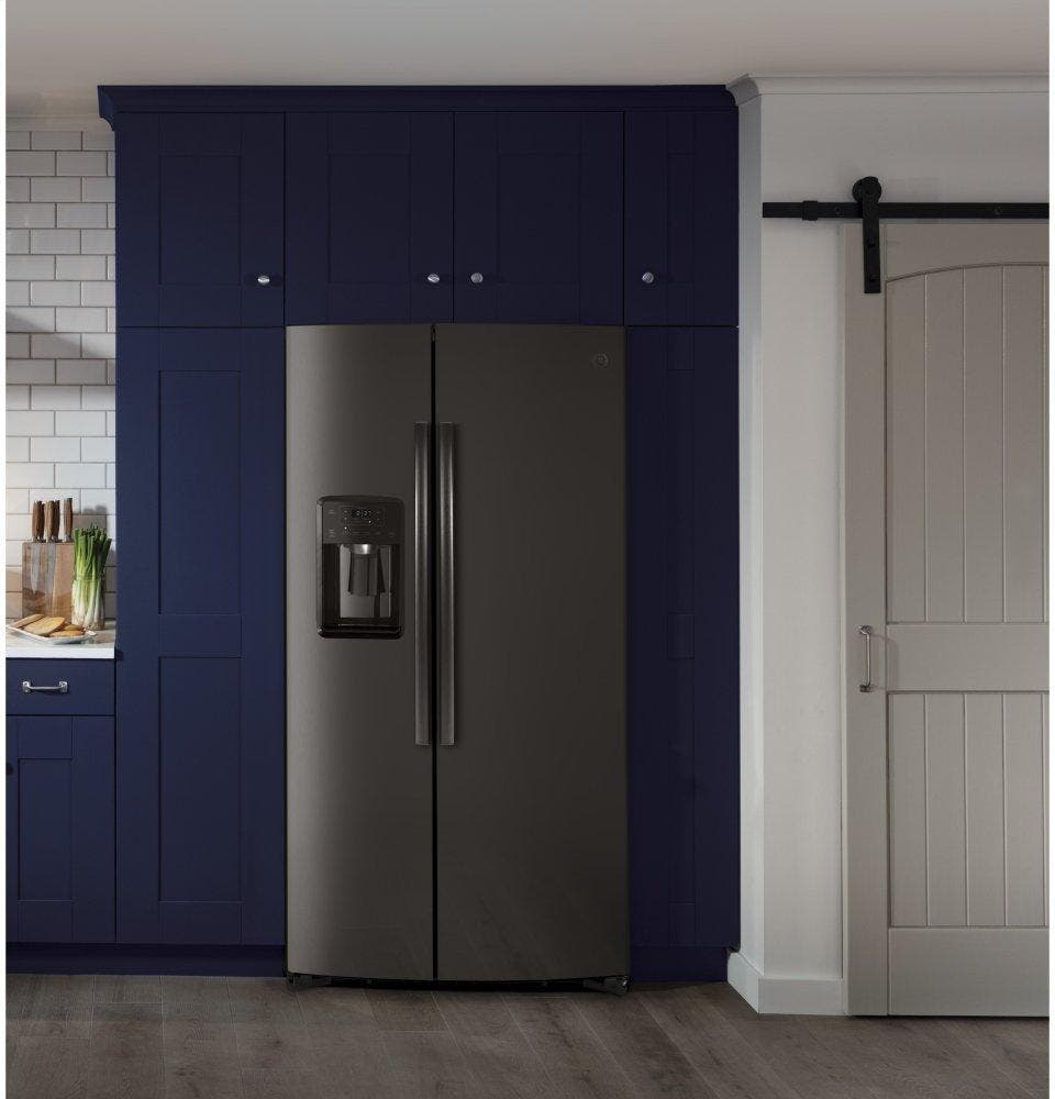 GE GZS22IBNTS Black Stainless
