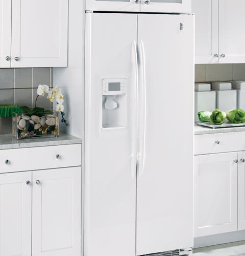 GE PCF25PGWWW High Gloss White