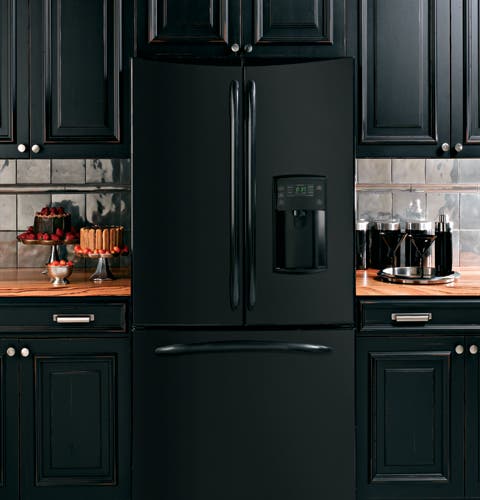 GE PFSF5NJWBB High Gloss Black