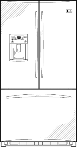 GE PFSS2MJYSS Stainless Steel