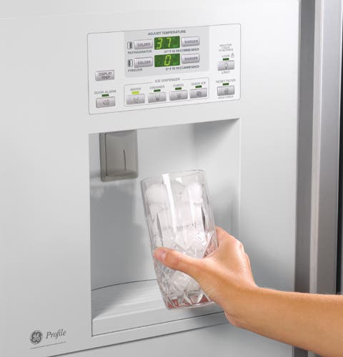 GE PSB42LGRWV White Trim and Dispenser; Requires Custom Panels