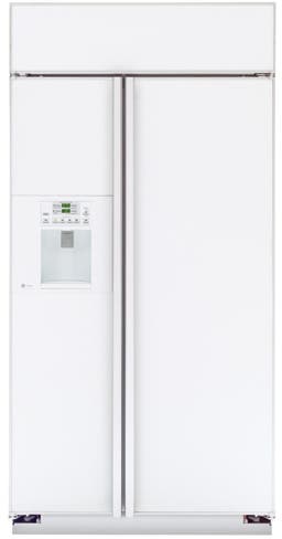 GE PSB42LGRWV White Trim and Dispenser; Requires Custom Panels