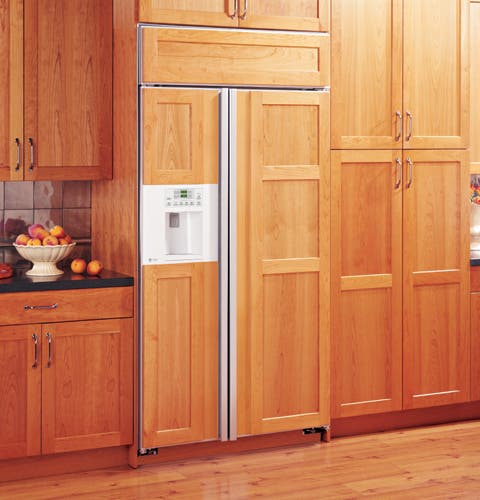 GE PSB42LGRWV White Trim and Dispenser; Requires Custom Panels