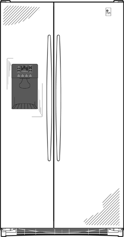 GE PSCS3RGXSS Stainless Steel