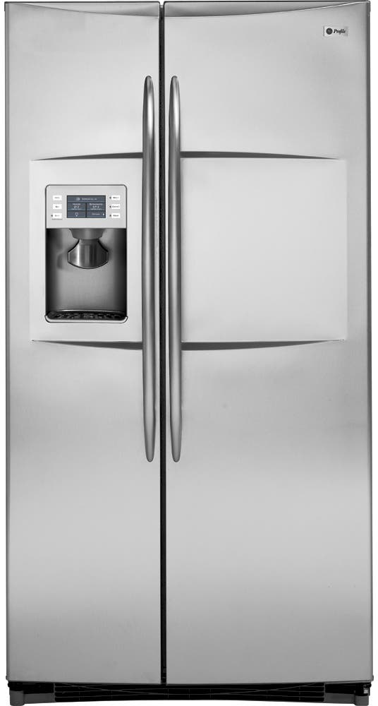 GE PSFW3YGXSS Stainless Steel with Center and Top Bevel