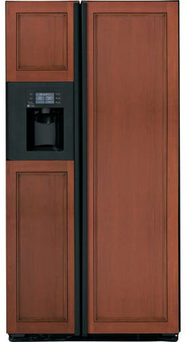 GE PSH25PGWBV Black Dispenser; Custom Panels Required