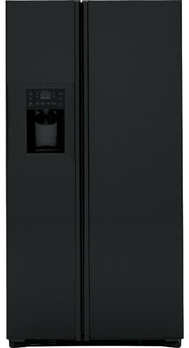 GE PSH25PGWBV Black Dispenser; Custom Panels Required
