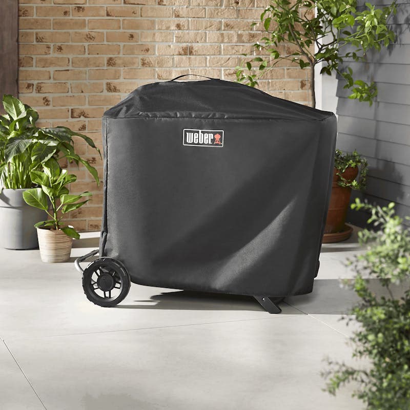 Weber 7770 Premium Polyester Grill Cover for Freestanding Web...