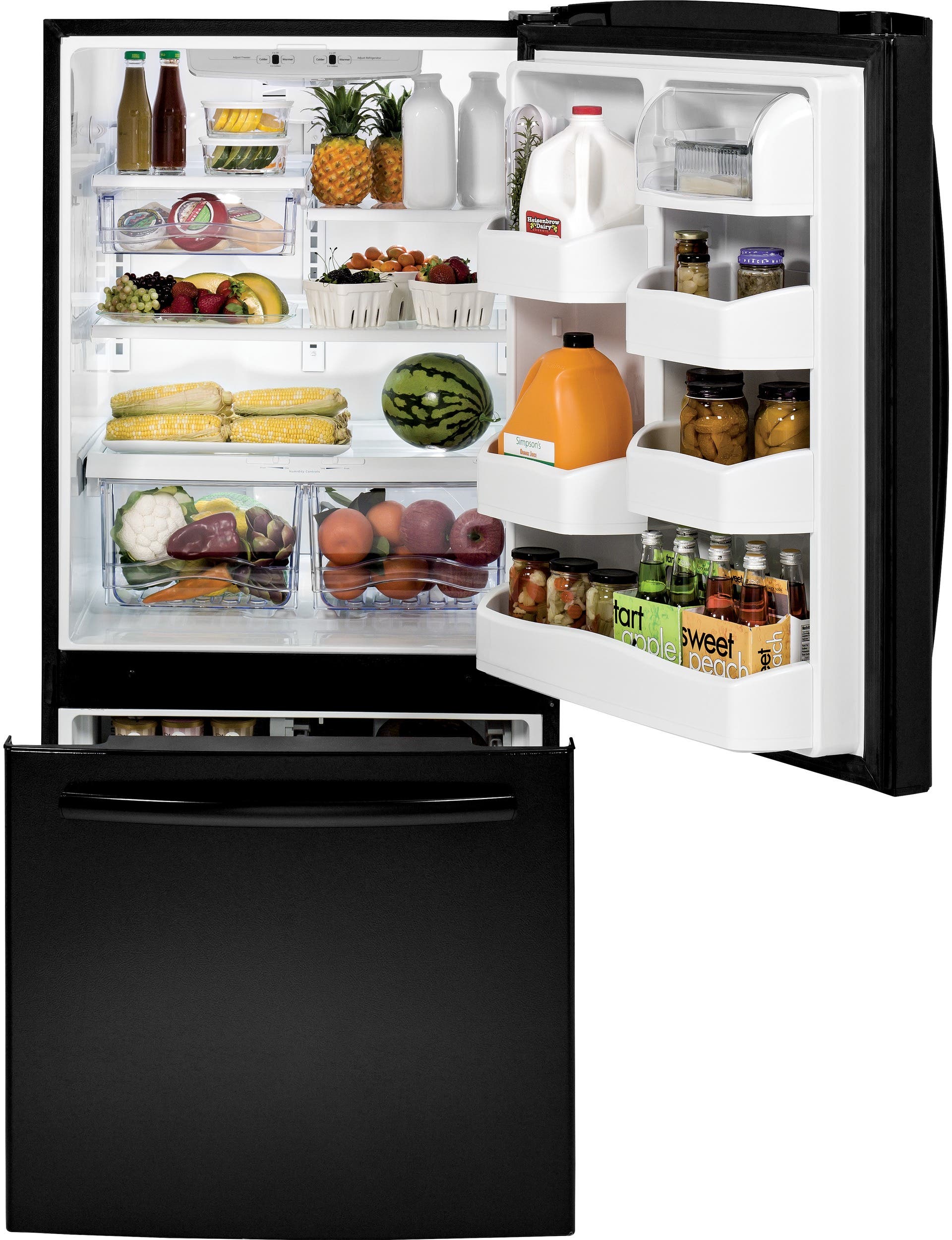 GE GDE20ETEBB Black
