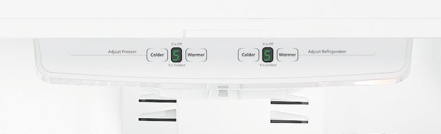 GE GDSC3KCYWW 22.7 cu. ft. Bottom Freezer Refrigerator with 4 Ad...