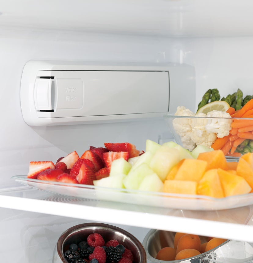 GE GFD28GYNFS 36 Inch, 27.7 Cu. Ft. Freestanding French Door Ref...
