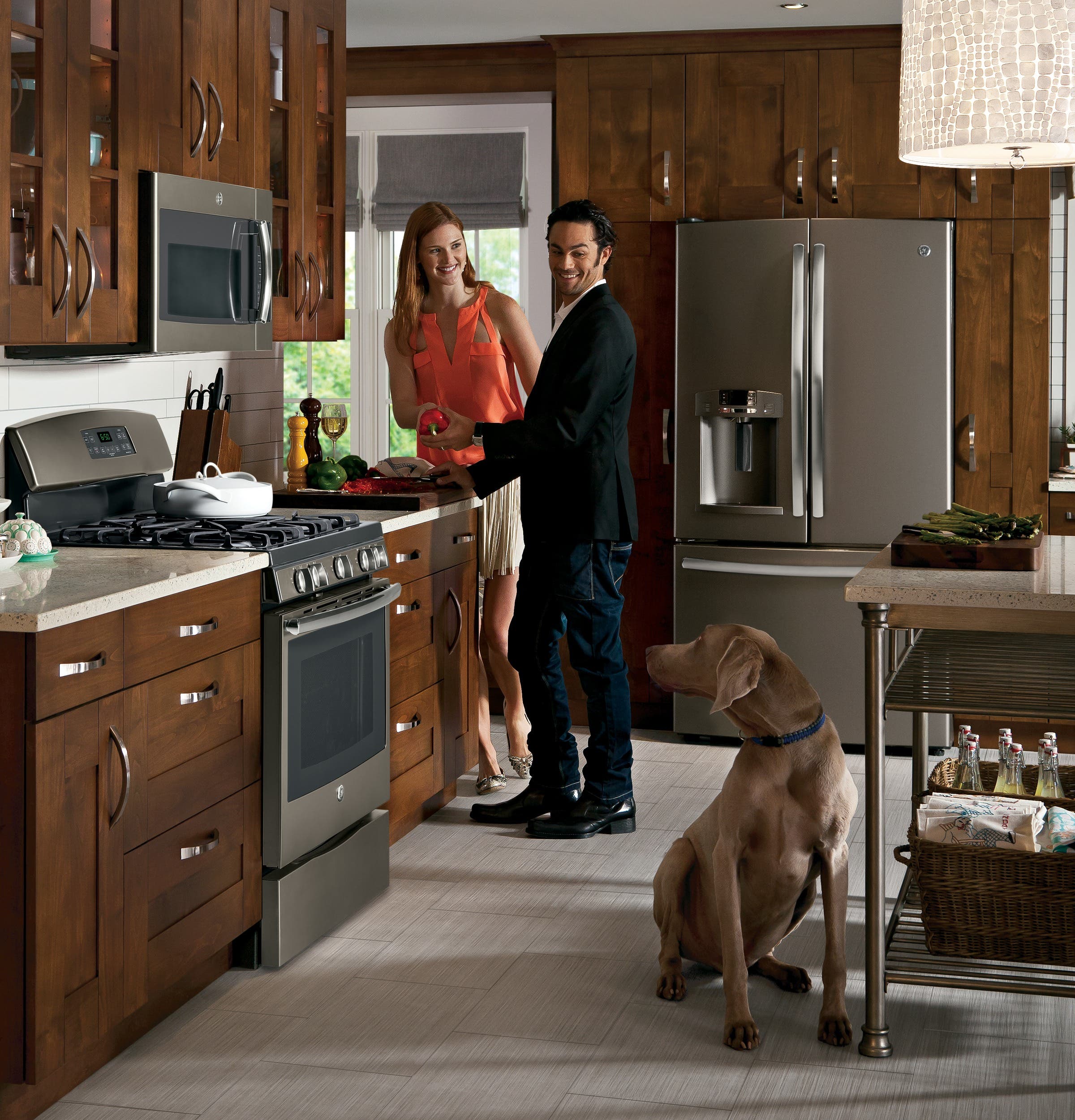 GE GFE27GMDES 26.7 cu. ft. French Door Refrigerator