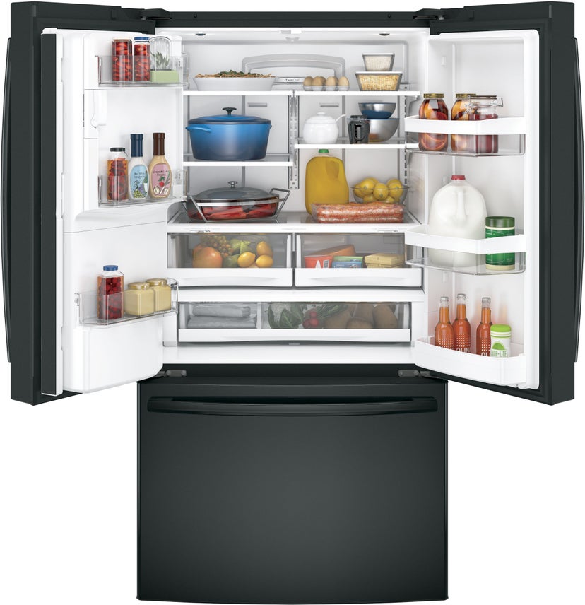 GE GFE28GGKBB 36 Inch French Door Refrigerator with 27.7 Cu. Ft....