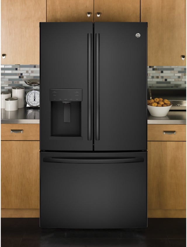 GE GFE28GGKBB 36 Inch French Door Refrigerator with 27.7 Cu. Ft....