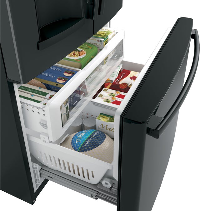 GE GFE28GGKBB 36 Inch French Door Refrigerator with 27.7 Cu. Ft....