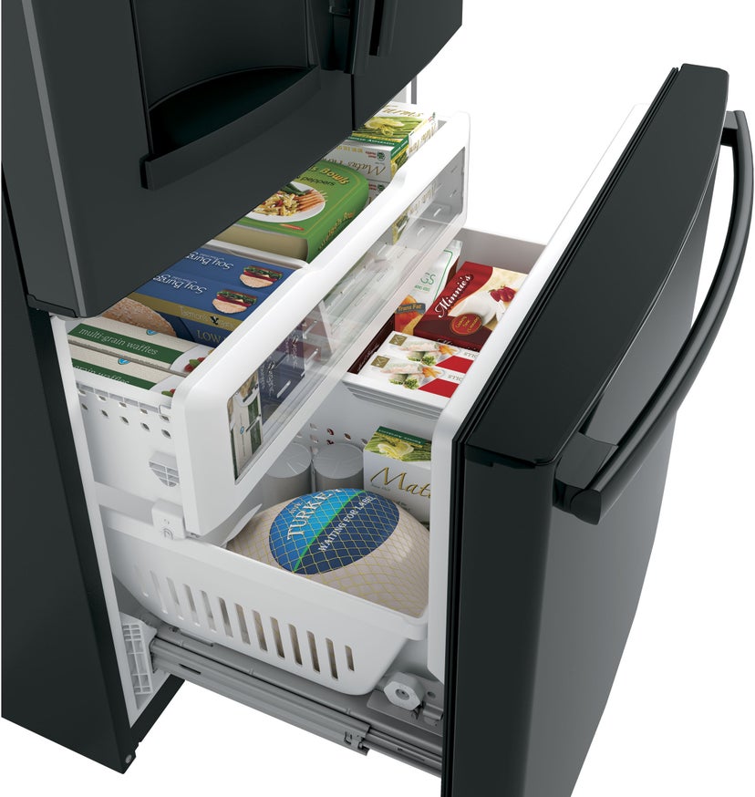 GE GFE28GGKBB 36 Inch French Door Refrigerator with 27.7 Cu. Ft....