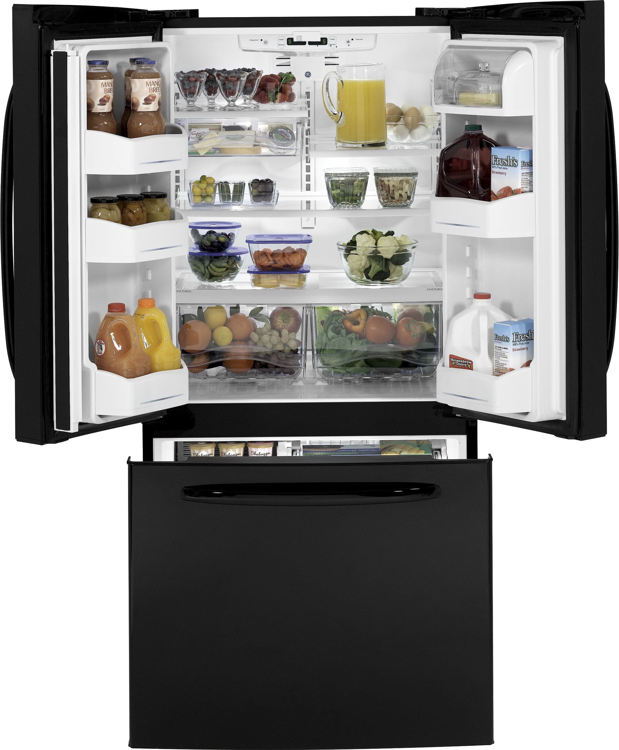 GE GFSF2HCYBB Black