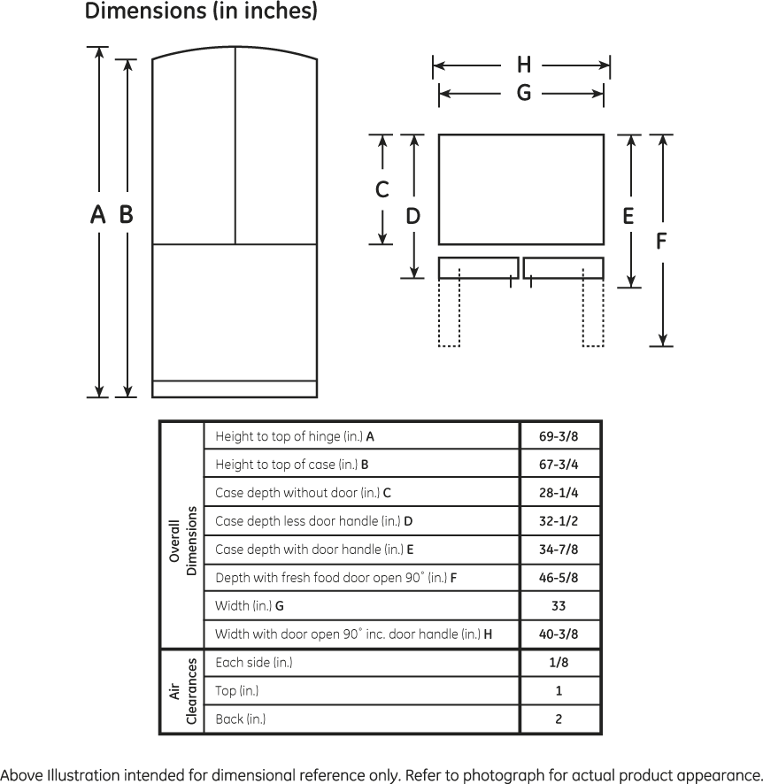 GE GFSS2HCYSS Stainless Steel