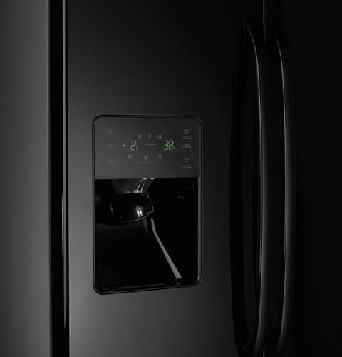 GE GFSF6KKYBB Black with High-Gloss Doors