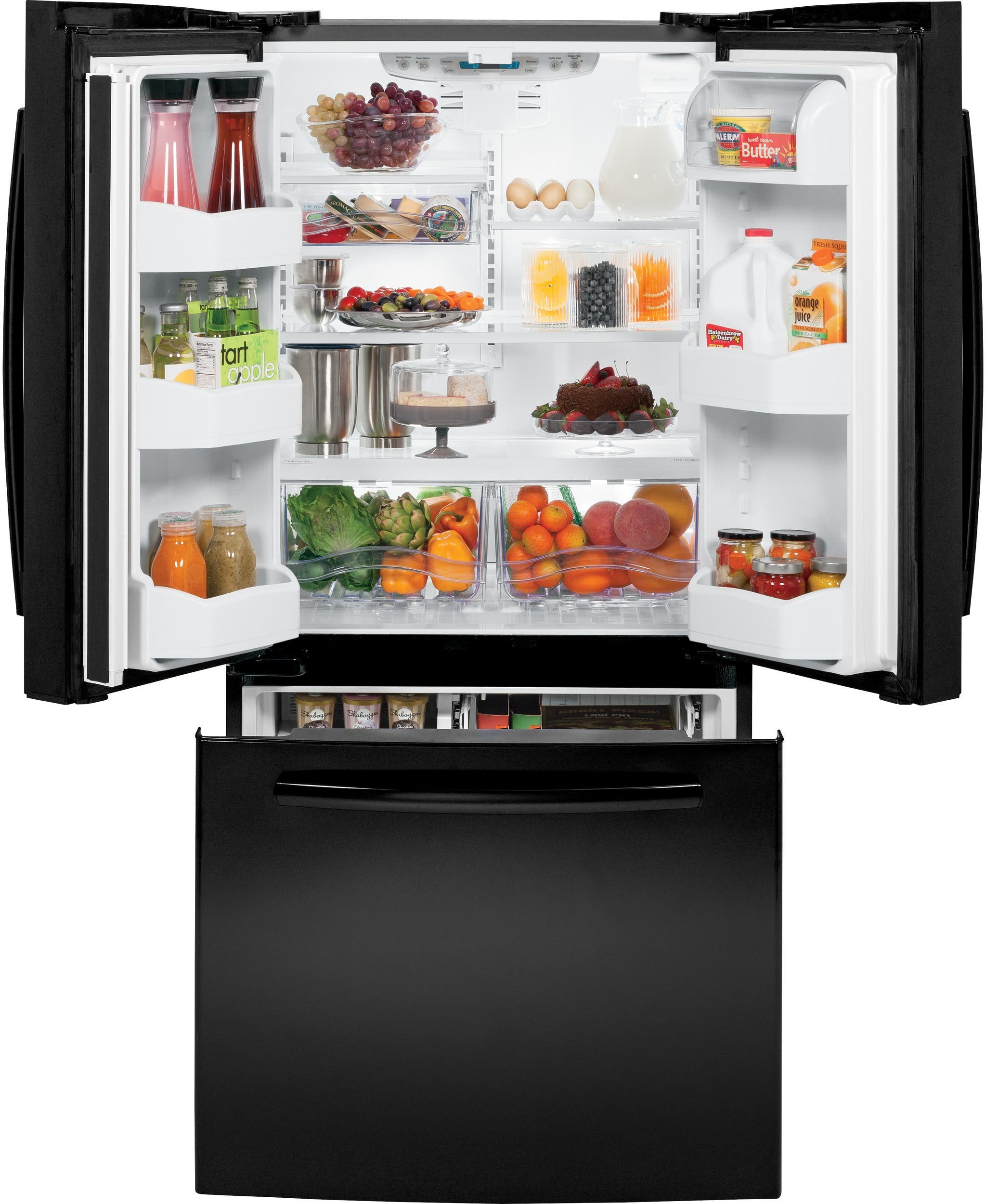 GE GNE22GGEBB Black