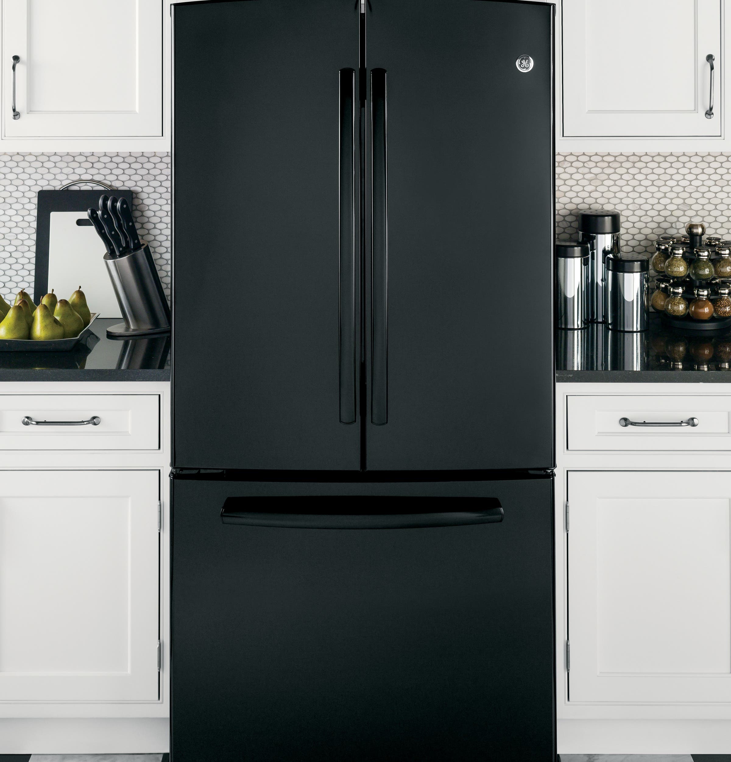 GE GNE22GGEBB Black