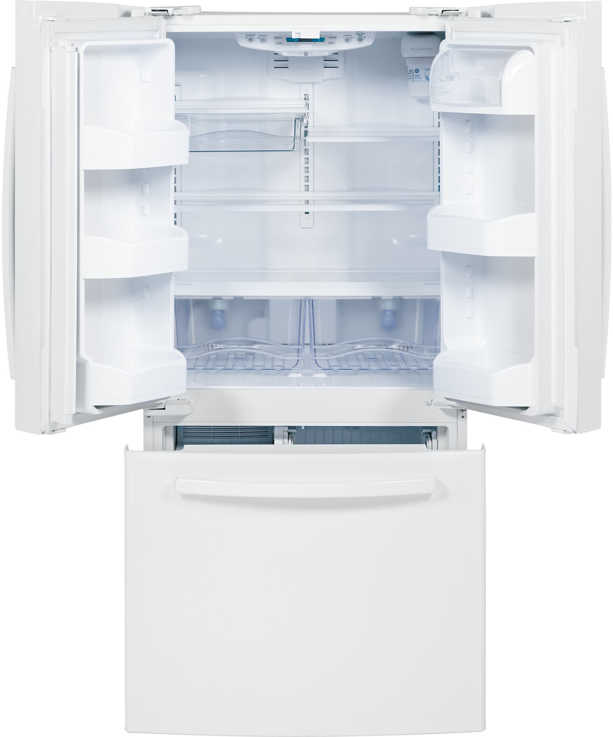 GE GNS23GGHWW White