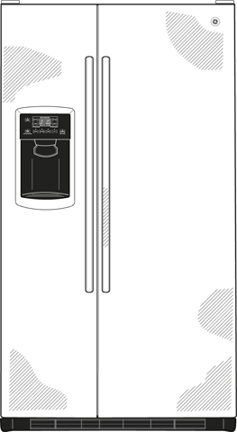 GE GSCS3KGYSS Stainless Steel