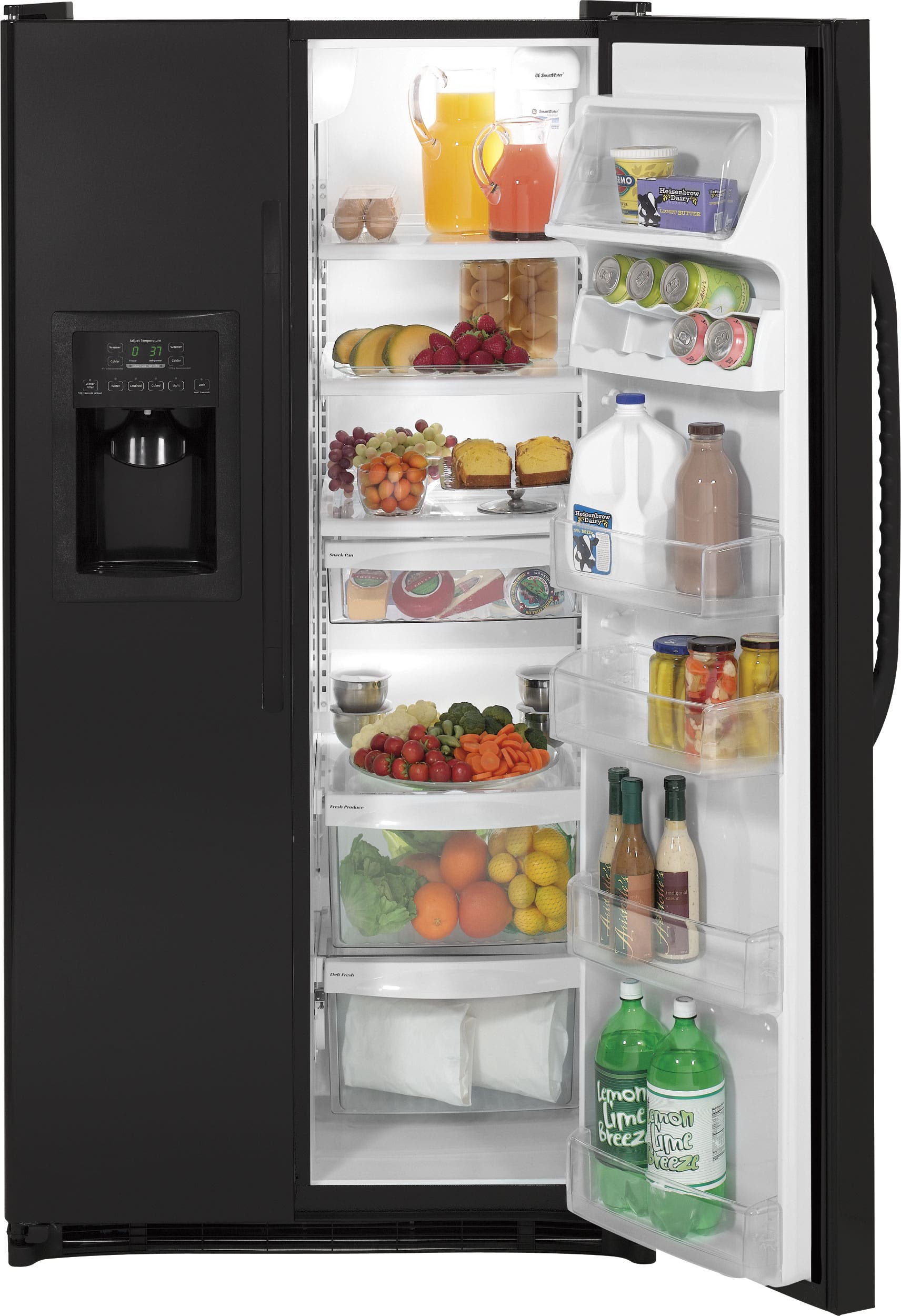 GE GSF25IGZBB Black