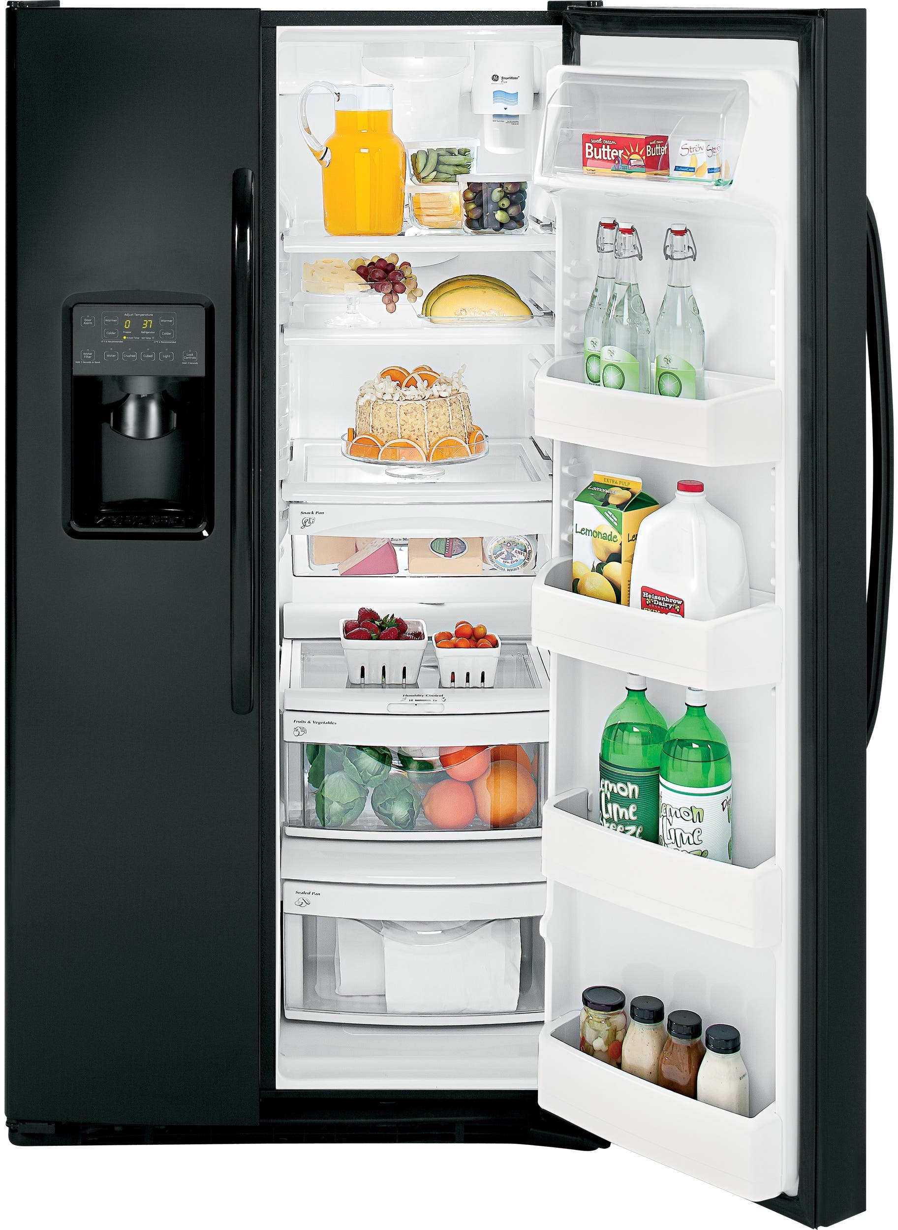 GE GSHF6HGDBB Black