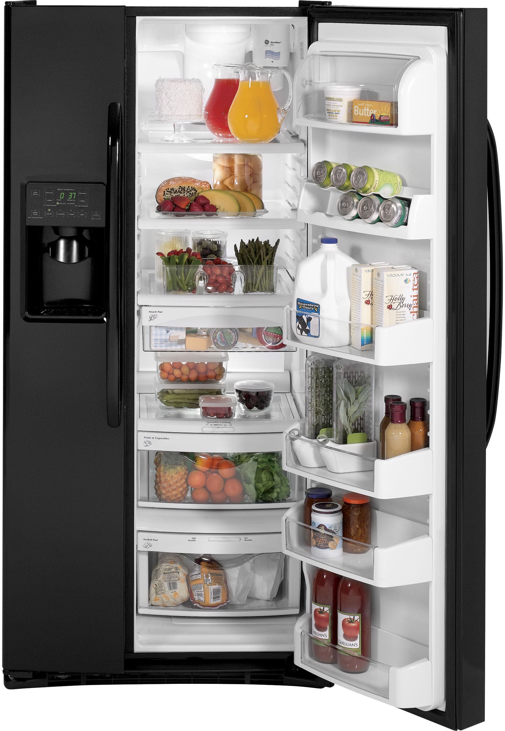 GE GSHF6KGZBB Black