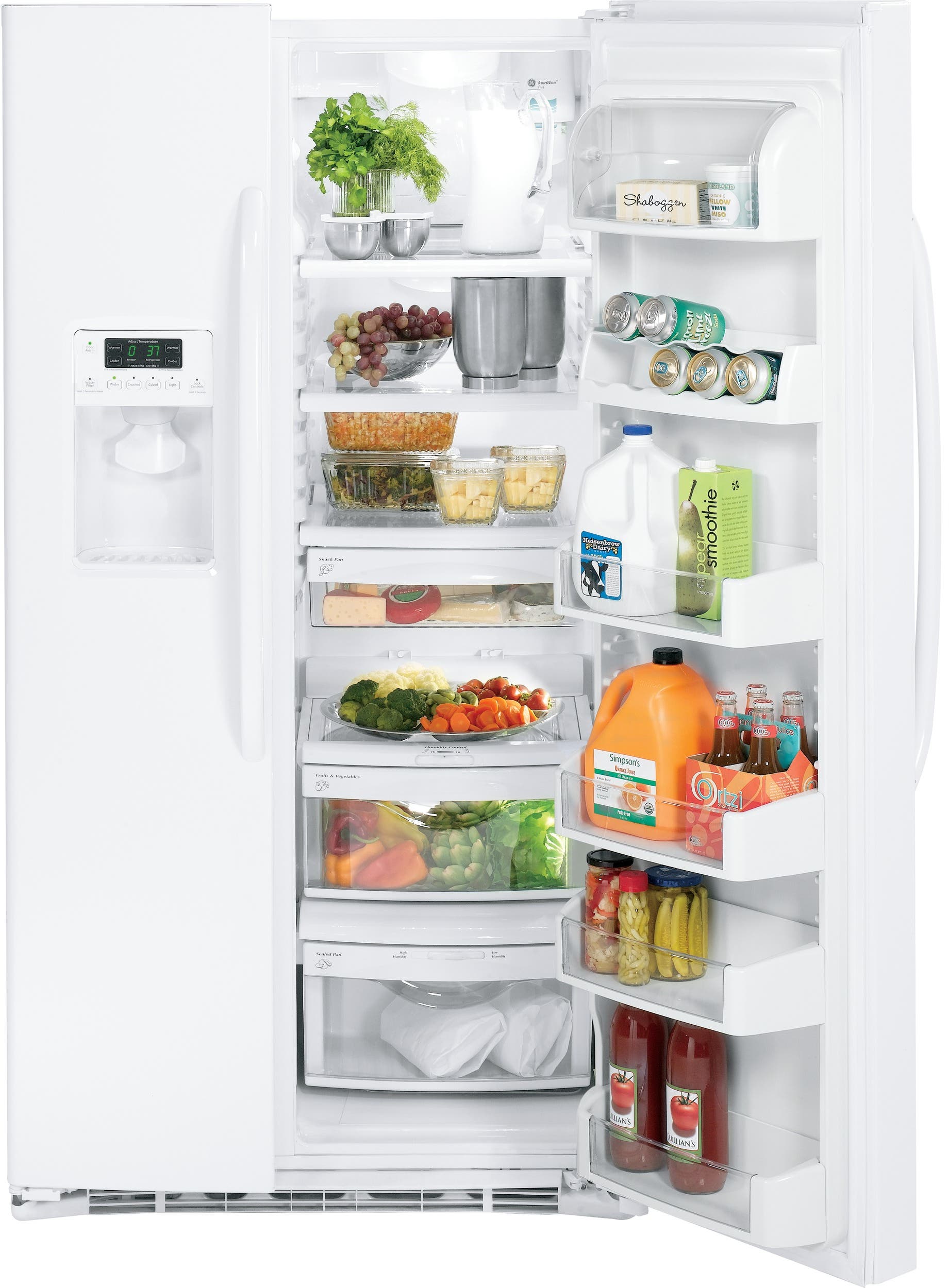 GE GSHF6LGBWW White