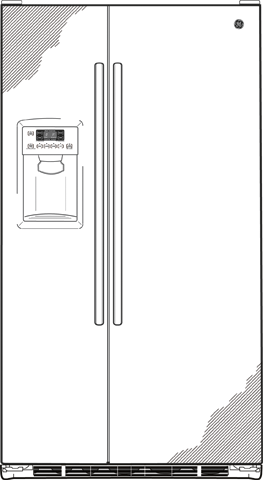 GE GSHS9NGYSS Stainless Steel