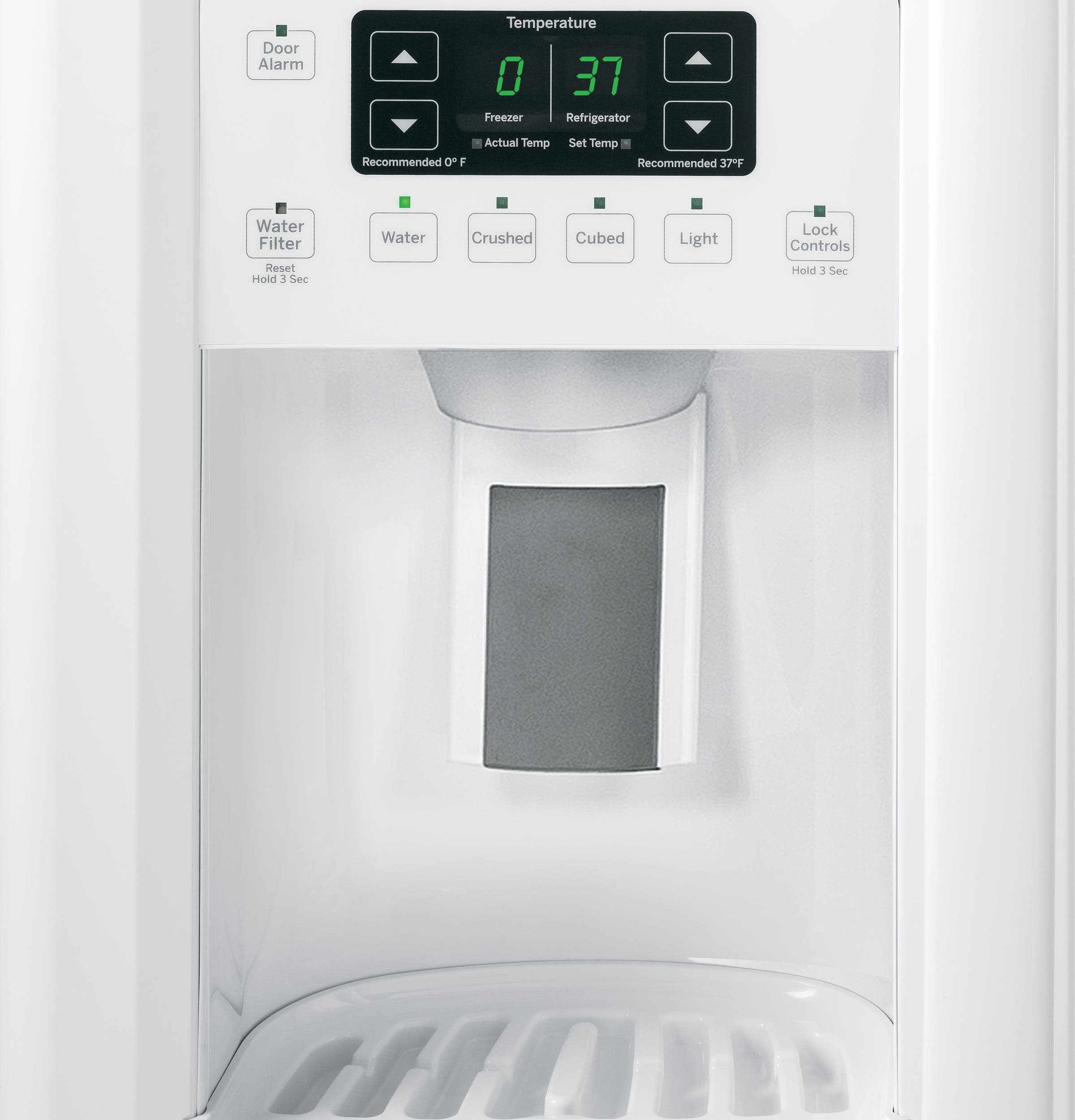 GE GSS23HGHWW White