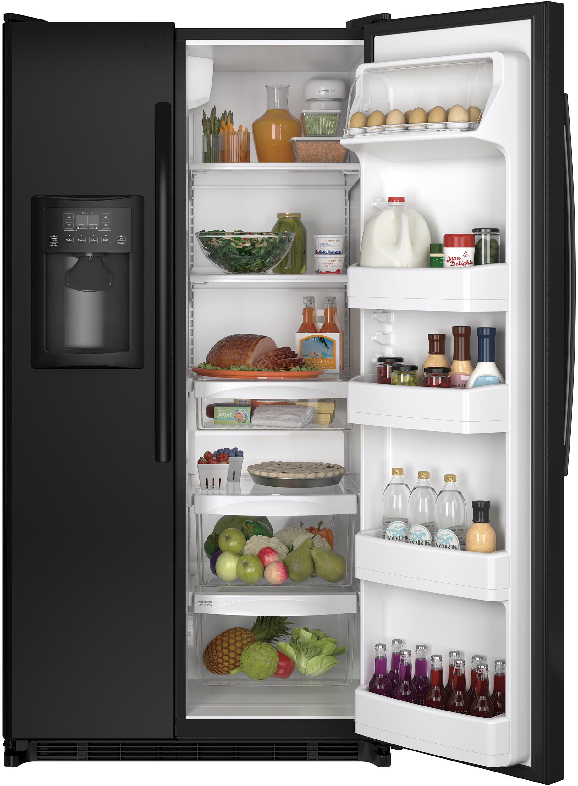GE GSS25ETHBB Black