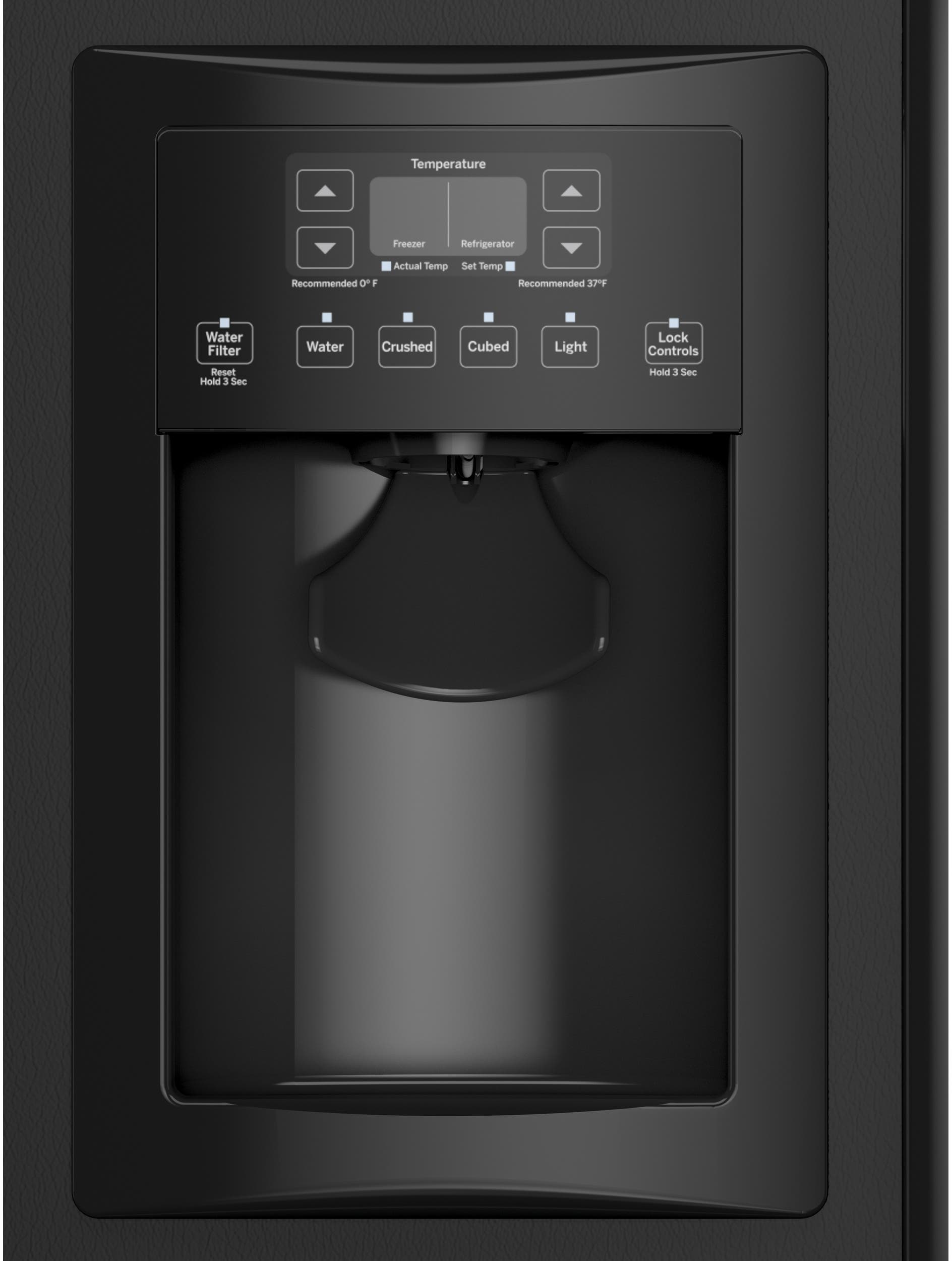 GE GSS25ETHBB Black