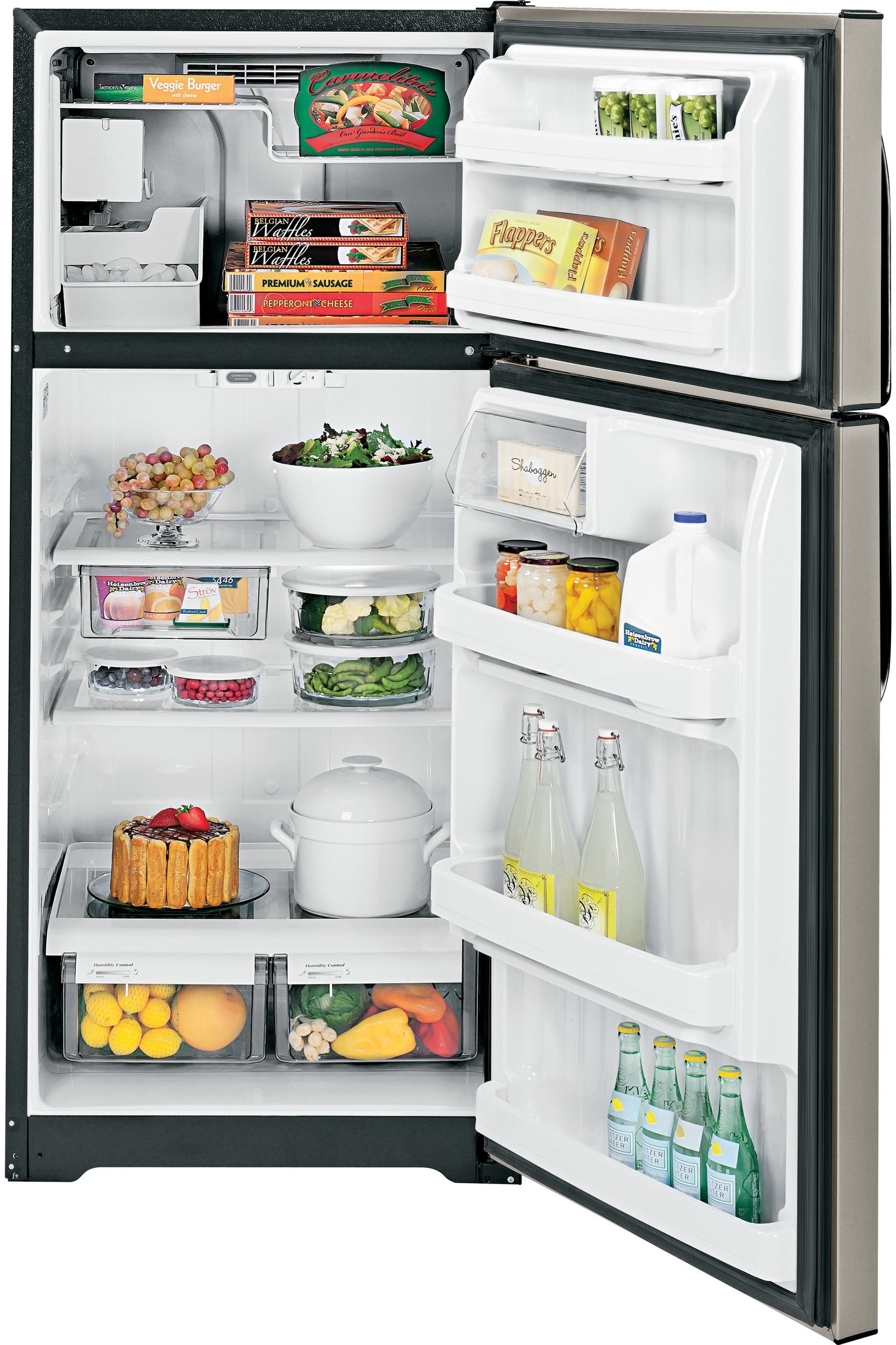 GE GTJ18GCDSA 18.1 cu. ft. Top Mount Refrigerator