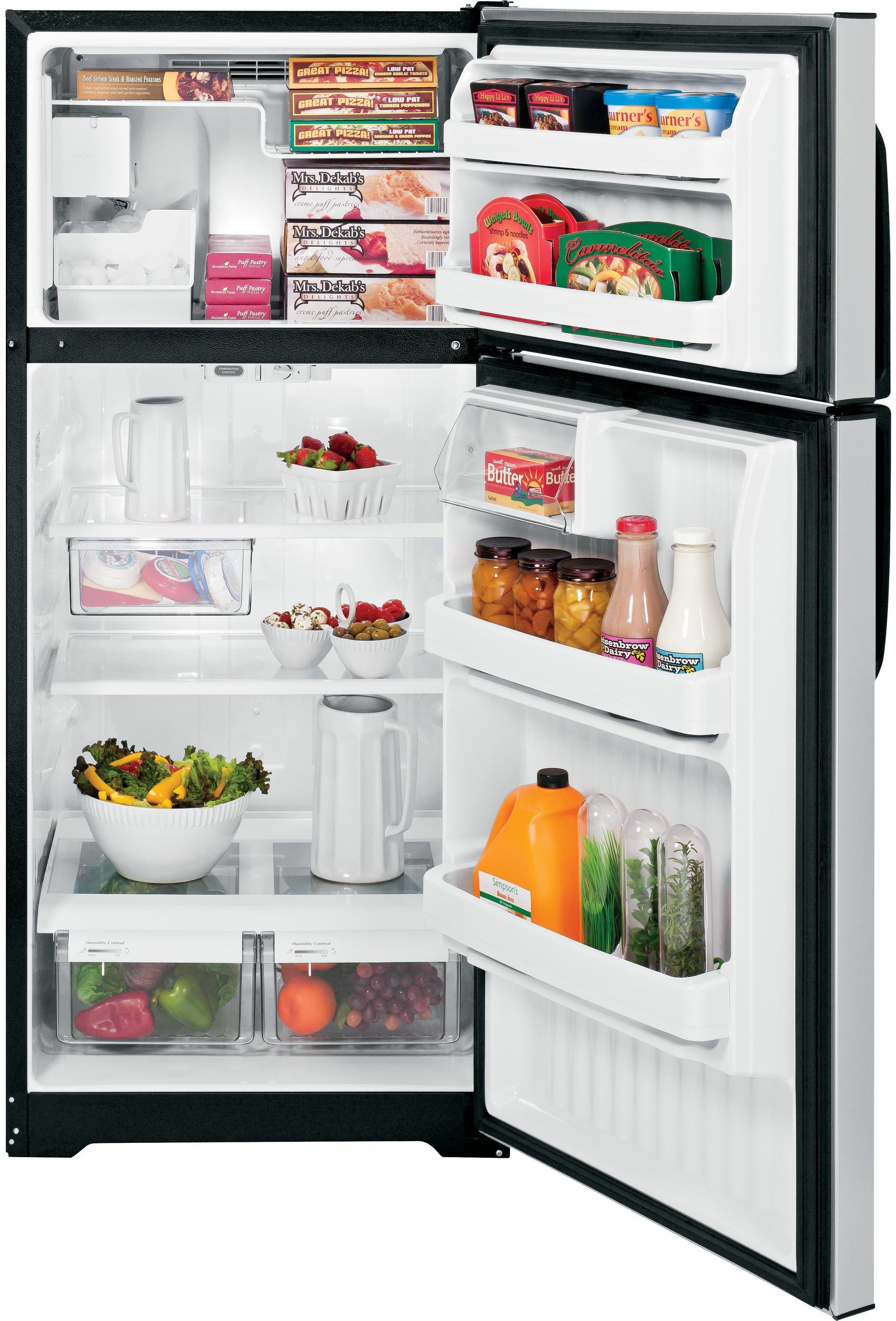 GE GTK17GCEBS 16.5 cu. ft. Top-Freezer Refrigerator
