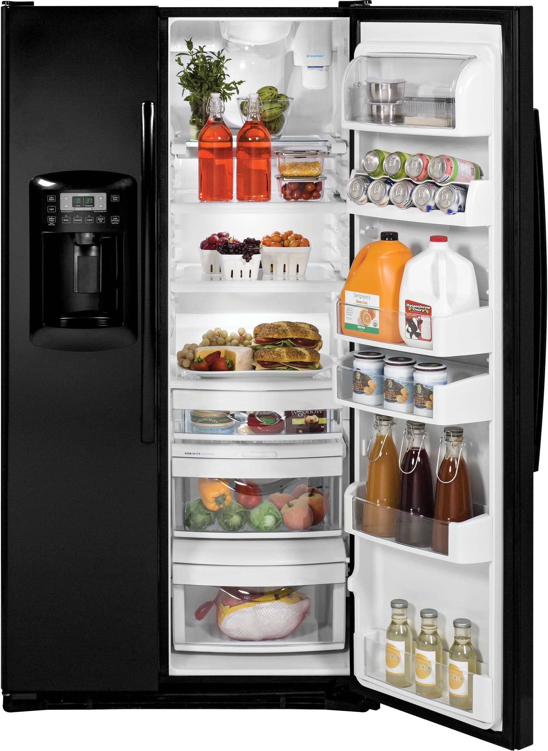 GE GZS23HGEBB Black