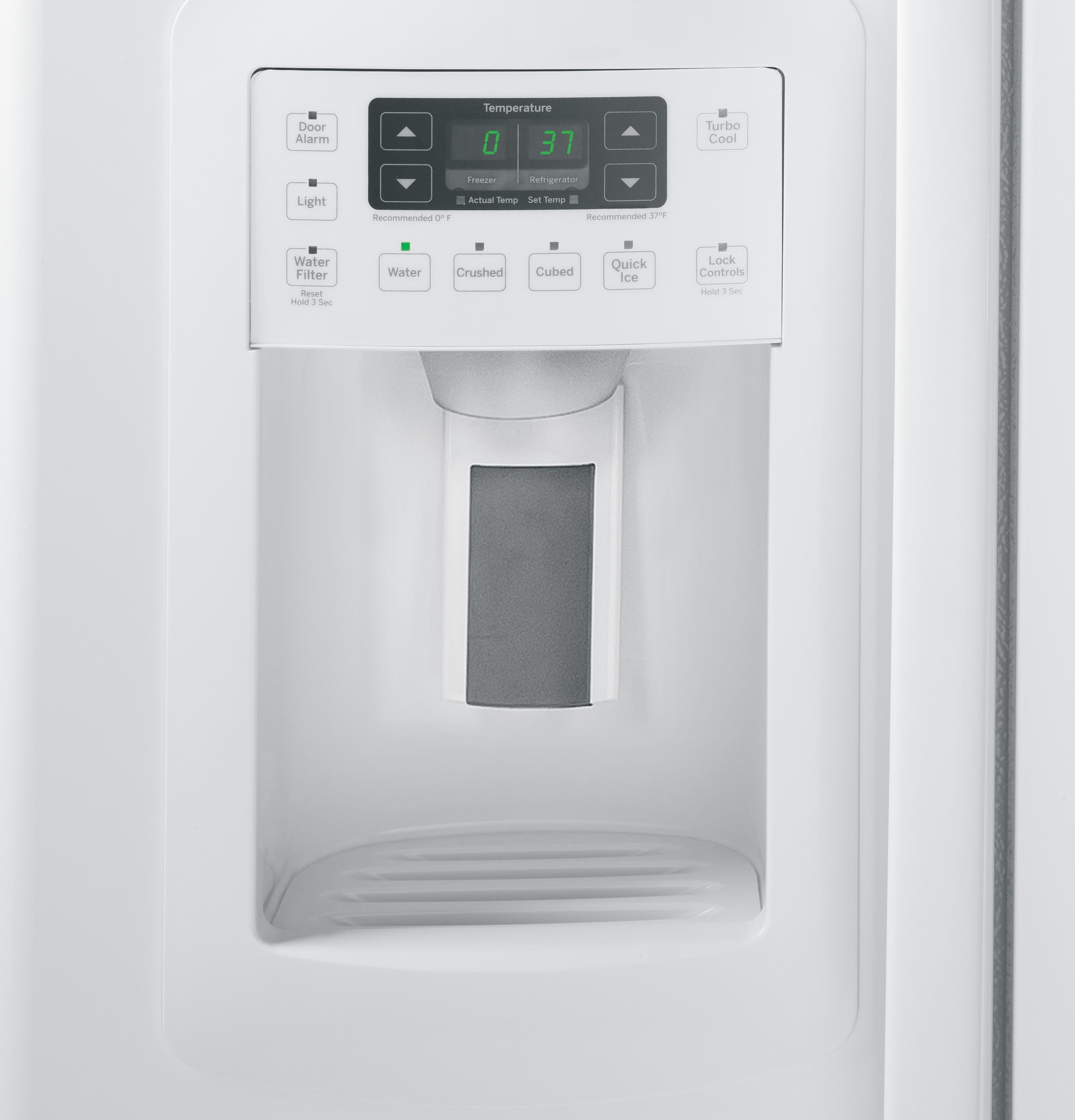 GE GZS23HGEWW White