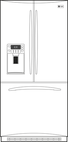 GE PFCF1RKZWW White