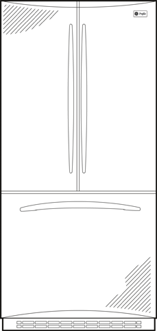 GE PFSF0MFCWW White