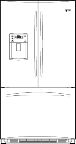 GE PFSF2MJYWW White