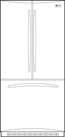 GE PFSS0MFCSS Stainless Steel