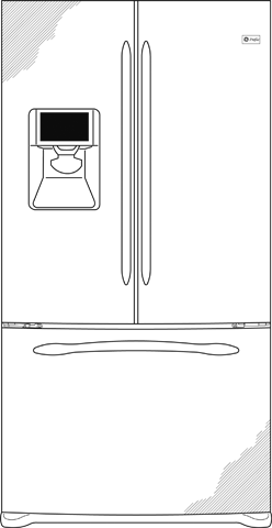 GE PFSS9SKYSS 28.5 cu. ft. French-Door Refrigerator