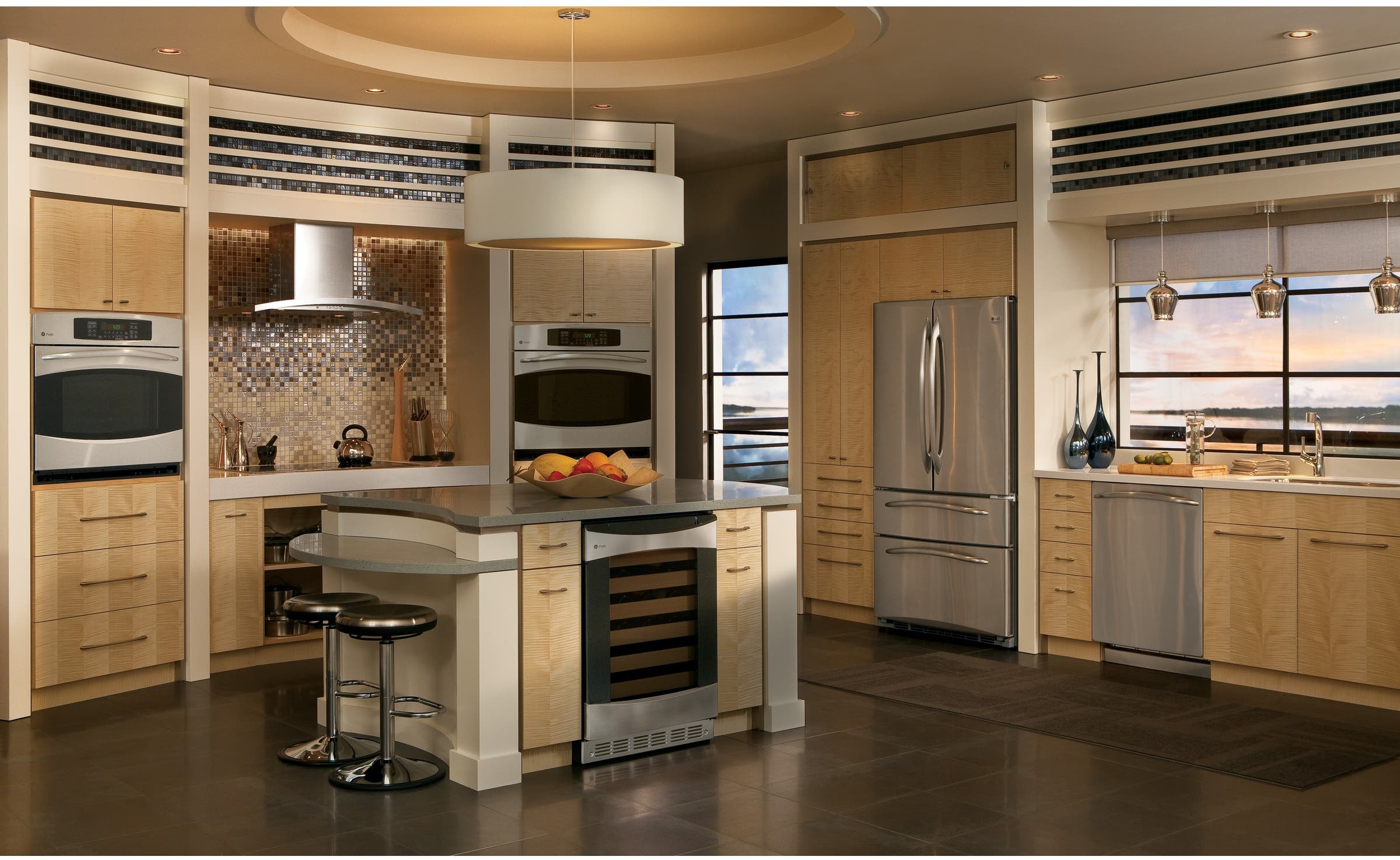GE PGCS1NFZSS 20.7 cu. ft. French Door Refrigerator