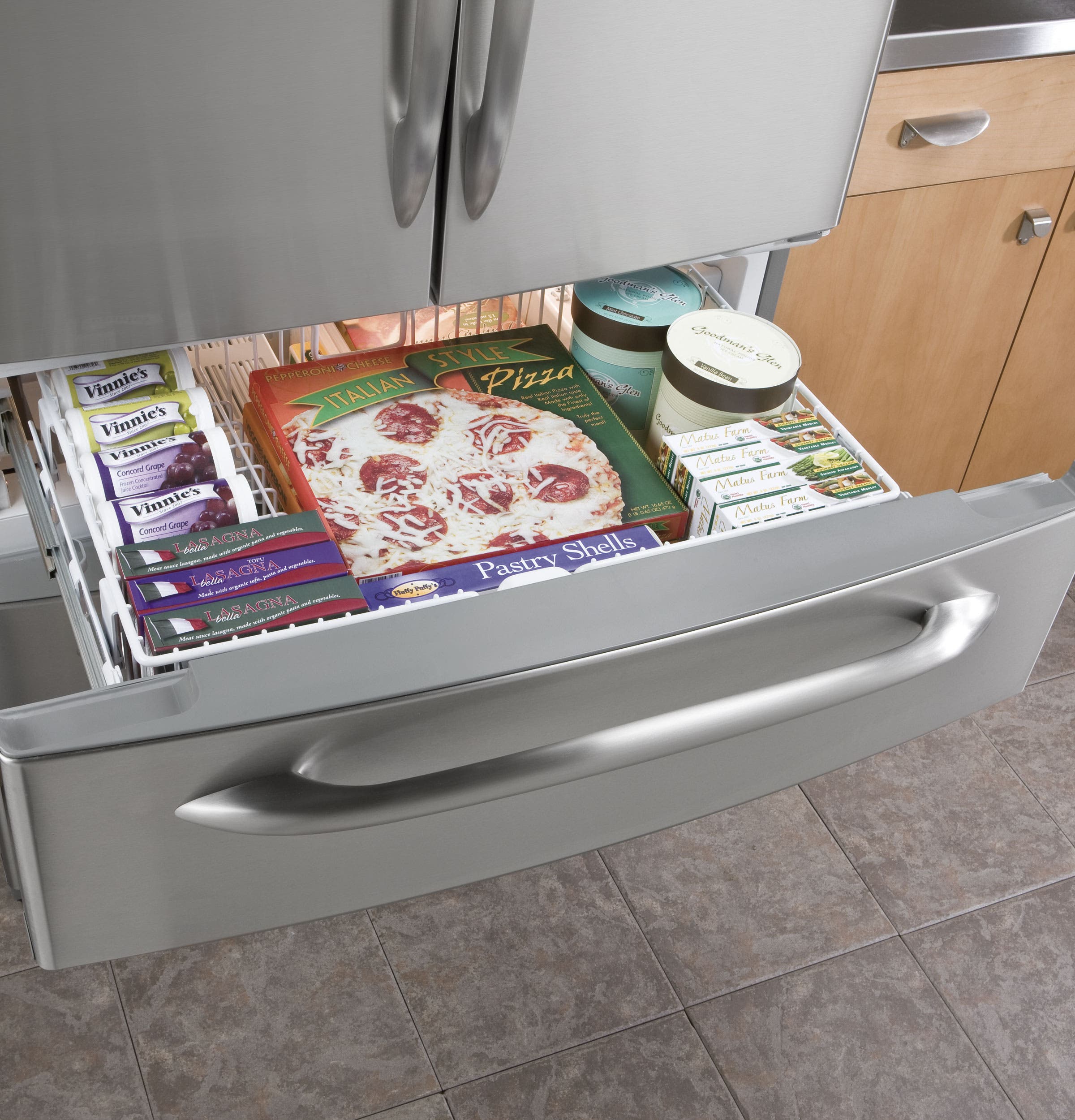 GE PGSS5PJZSS 24.9 cu. ft. French Door Refrigerator