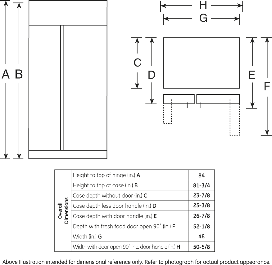 GE PSB48YPHSV Trim Kit Required
