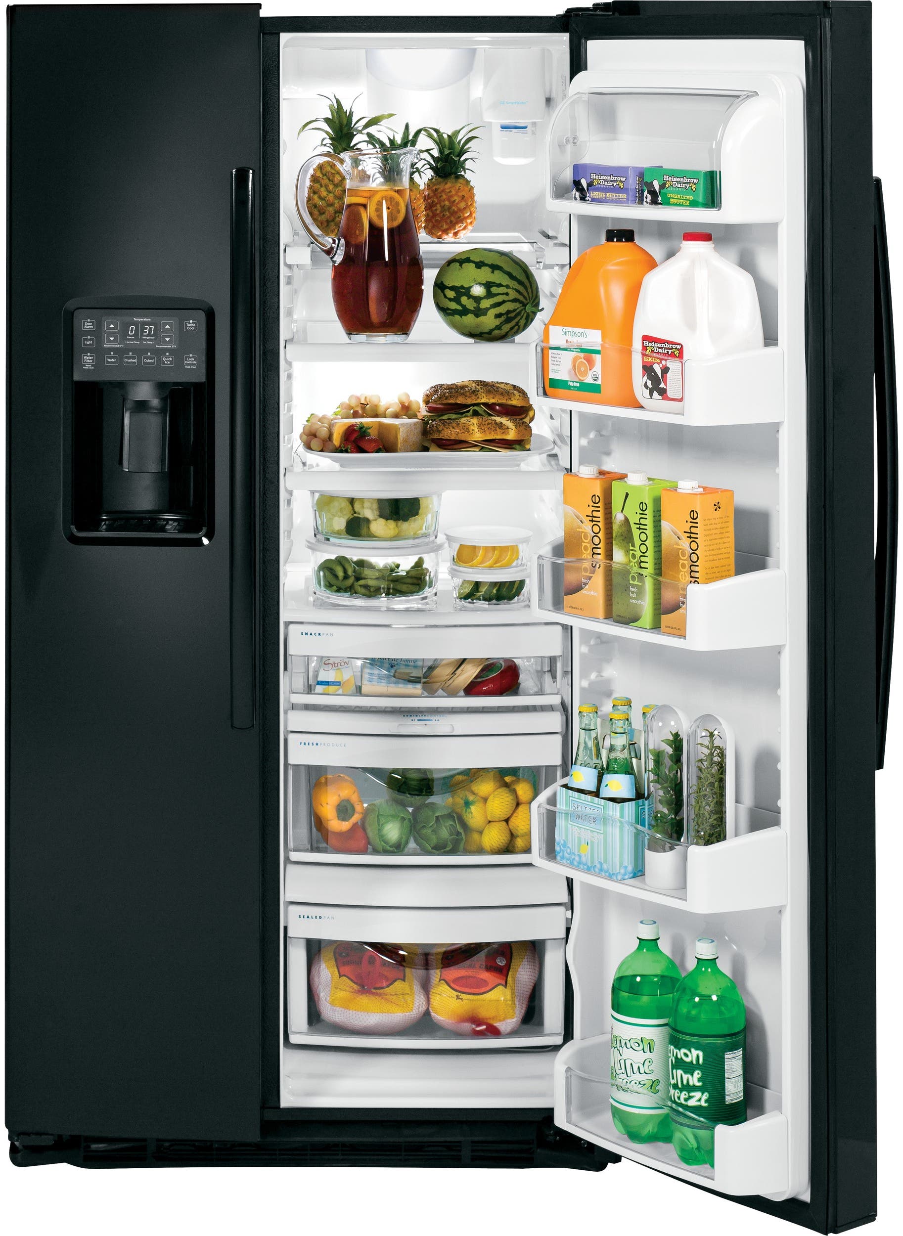 GE PSE25KGHBB Black