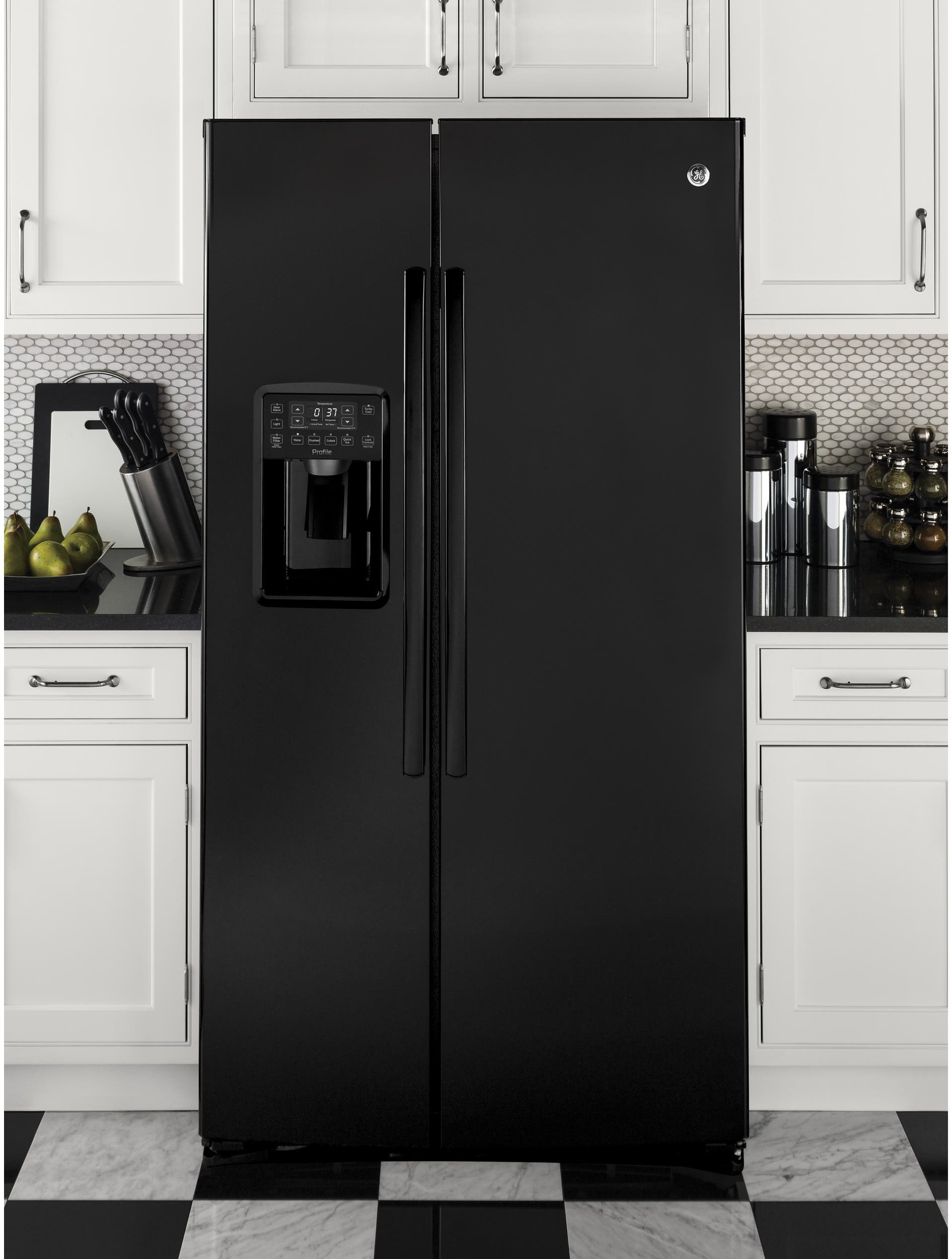 GE PSE25KGHBB Black