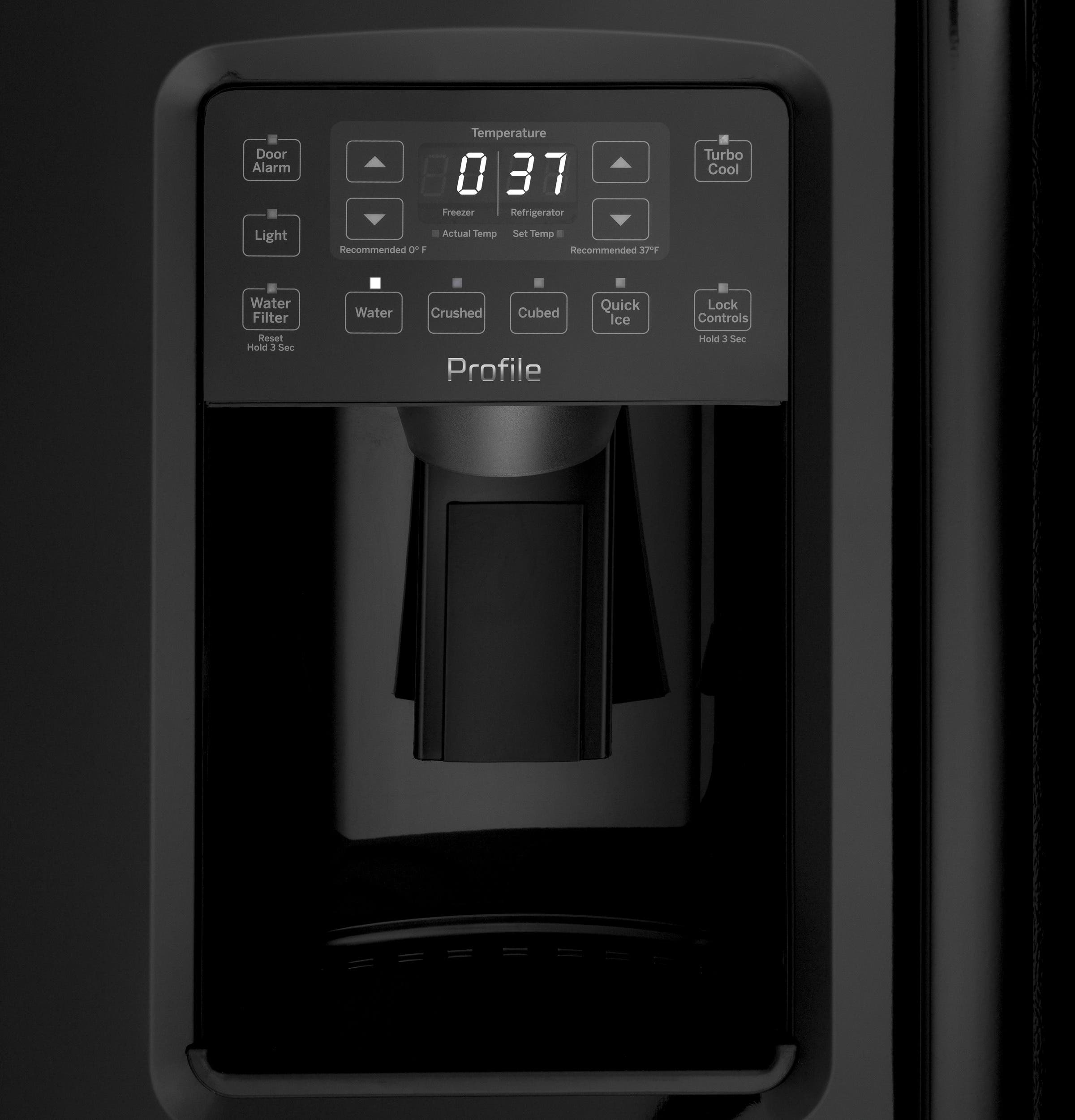 GE PSE26KGEBB Black